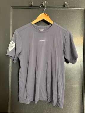 Salomon Men's Short-Sleeve Tee in slate Blue